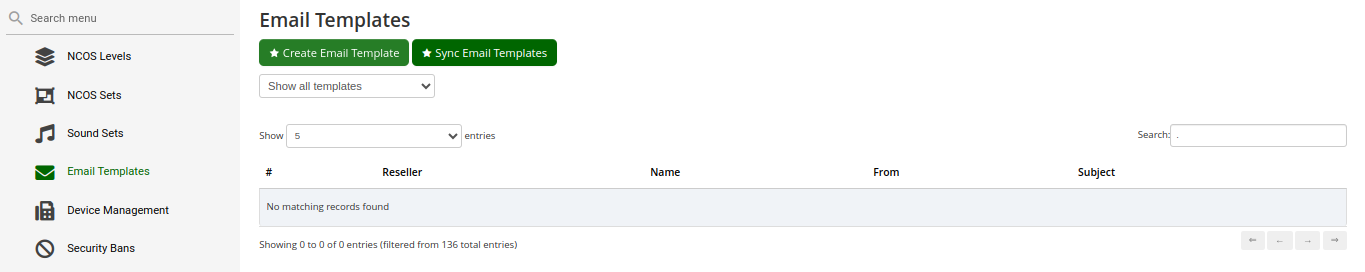 Email Templates