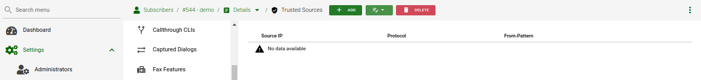 Trusted Sources