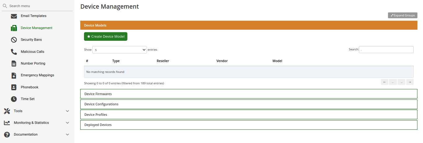 Create Device Model