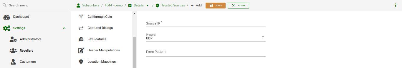 Add Trusted Sources
