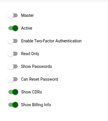Access Rights of System Administrators
