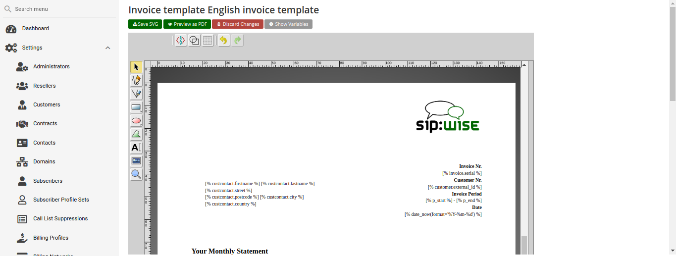 Invoice Templates New Logo