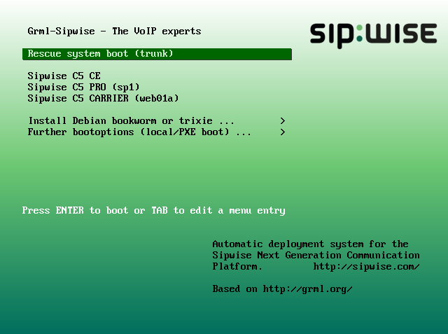 Sipwise Bootsplash