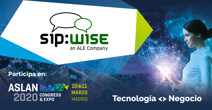 Sipwise will participate at ASLAN 2020 fair in Madrid.